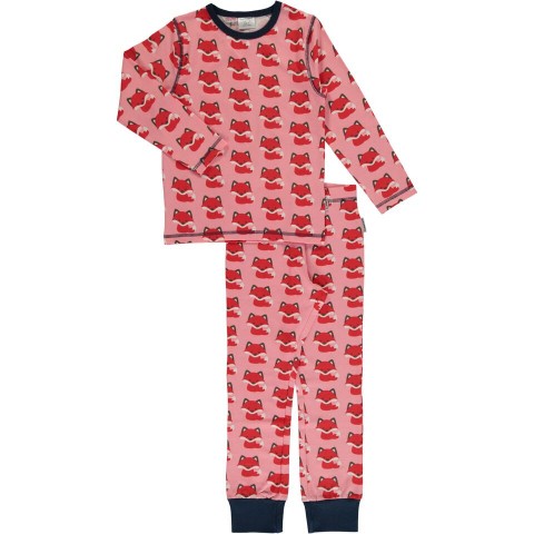 Maxomorra Fox ls pyjama set - rókás pizsama