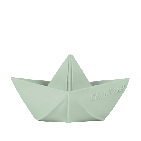 Origami hajó gumi játék, rágóka - menta