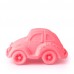 Autó gumi játék, rágóka - rózsaszín